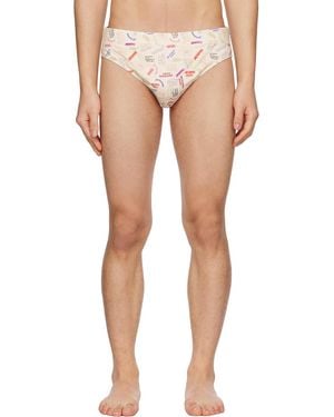 Jacquemus Le Raphia 'Le Slip De Bain' Swim Briefs - Multicolour