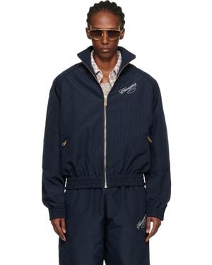 Willy Chavarria Ruff Rider Track Jacket - Blue