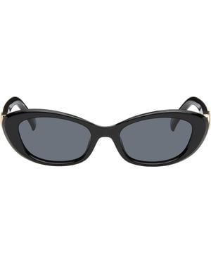 Le Specs ブラック 'The Whisperer' サングラス