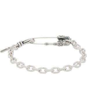 Emanuele Bicocchi Arabesque Pin Bracelet - Metallic