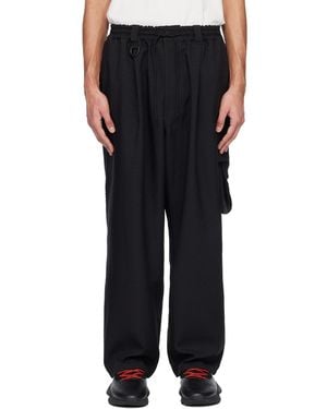 Y-3 Sport Uniform Cargo Trousers - Black