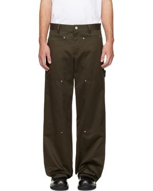 Helmut Lang Carpenter Trousers - Green