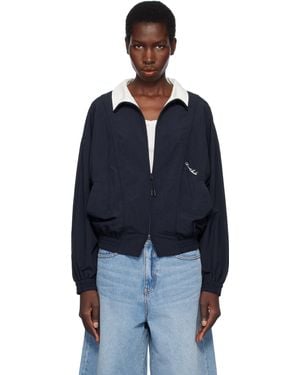 DUNST Blocking Wind Breaker Jacket - Blue