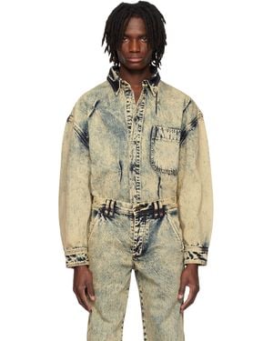 Kusikohc Multi Rivet Denim Shirt - Multicolour