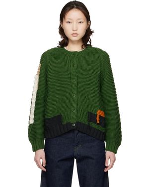 YMC Atomic Cardigan - Green