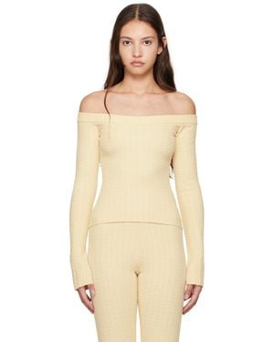 GUIZIO Off- Mia Top - Natural