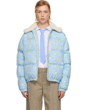 Sandy Liang Benny Puffer Jacket - Blue