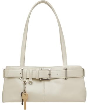 OSOI Off- Shoulder Brocle Mini Bag - Metallic