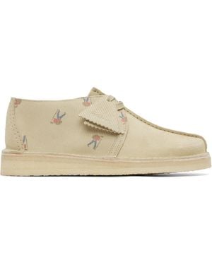 Clarks Desert Trek Derbys - Natural