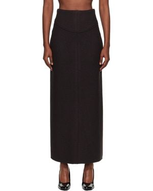 Lanvin Pencil Maxi Skirt - Black