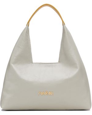 Marni Top Handle Mini Bag - Gray