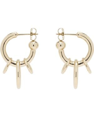 Justine Clenquet Jen Earrings - Black