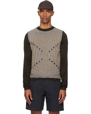 Roa Vortex Crewneck Vest - Black