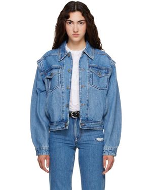 Isabel Marant Zyma Denim Jacket - Blue