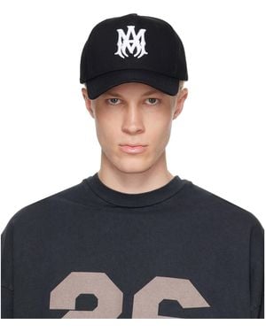 Amiri 'Ma' Full Canvas Cap - Blue