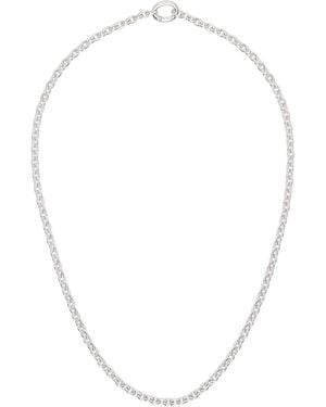 Tom Wood Ada Chain Slim Necklace - Metallic