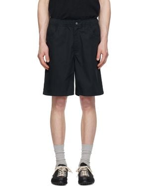 Norse Projects Ragnar Fine Broken Twill Shorts - Black