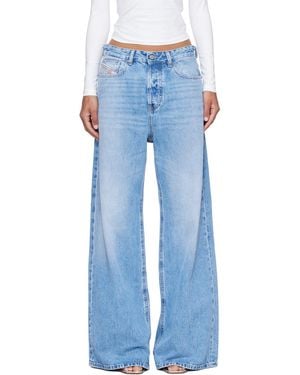 DIESEL Relaxed Low Waist 1996 D-Sire Jeans - Blue