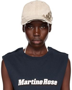 Martine Rose Ssense Exclusive Roll Back Cap - Blue