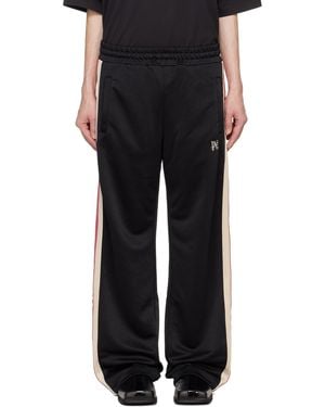 Palm Angels Monogram Track Trousers - Black