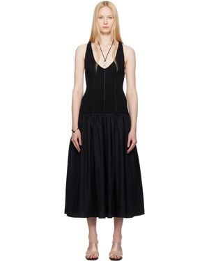 Belle Anna Siena Midi Dress - Black