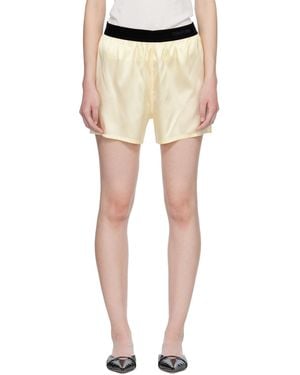 Tom Ford Stretch Silk Satin Boxer Shorts - Black