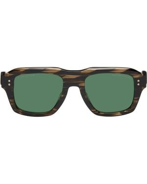 Dita Eyewear ブラウン Magnaleapr 限定エディション サングラス - グリーン