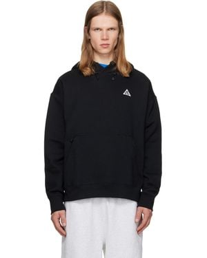 Nike Pull À Capuche Tuff Noir En Molleton À Logo Acg