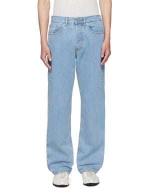Dries Van Noten ブルー フェードジーンズ