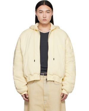 Lu'u Dan Off- Wadded Hoodie - Natural