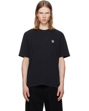 Maison Kitsuné Fox Head Comfort T-Shirt - Black