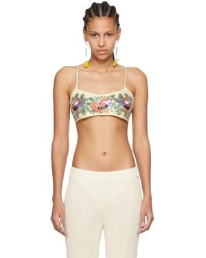 Bode Off- Sunset Lily Bra - Black