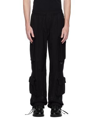 Givenchy パネル カーゴパンツ - ブラック