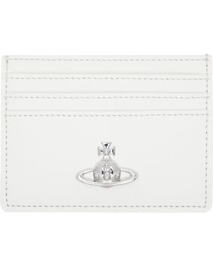 Vivienne Westwood Off- Flat Card Holder - Black