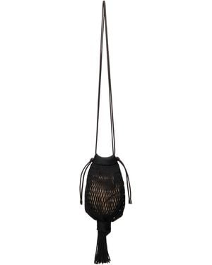 Lemaire Pochette Octopus Noire Édition Filt