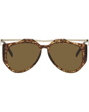 Saint Laurent Sl M137 Amelia Sunglasses - Black