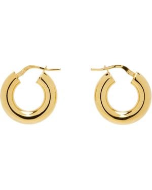 Sophie Buhai Tiny Everyday Hoop Earrings - Black