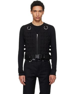 Rick Owens Temple Supply Vest - Black
