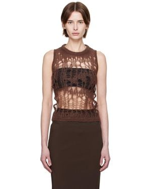 Rick Owens Hollywood Spider Tank Top - Black