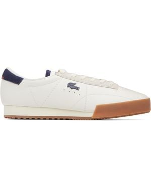 Lacoste Off- & Aura Leather Trainers - White