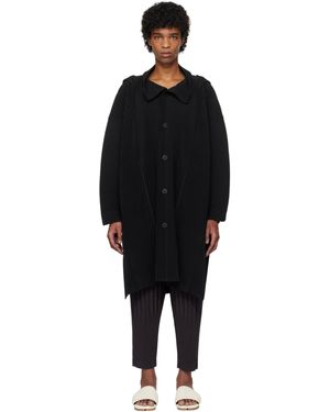 Homme Plissé Issey Miyake Kite Jacket in Black for Men | Lyst
