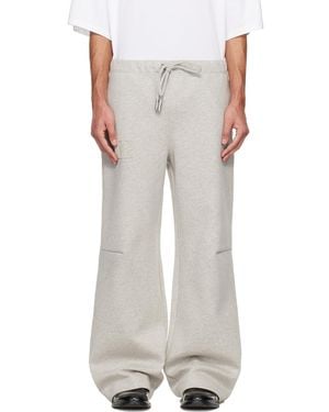 Jean Paul Gaultier 'The Embossed Gaultier' Lounge Pants - White