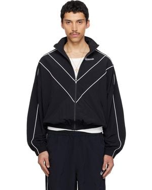Willy Chavarria Bad Boy Track Jacket - Black