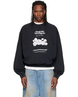 Vetements 'Fuck You Very Much' Sweatshirt - Blue