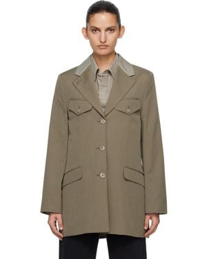 Our Legacy Khaki Cruise Blazer - Natural