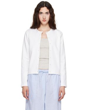 Flore Flore Cardigan Poppy Blanc
