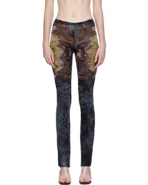 Jean Paul Gaultier 'The Médaillon' Lounge Trousers - Black
