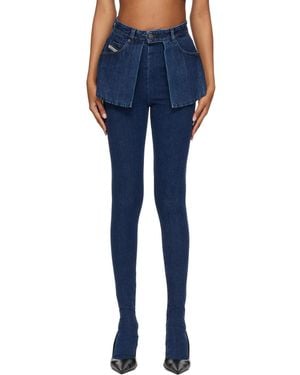DIESEL D-Spika Regular Waist Skinny Jeans - Blue