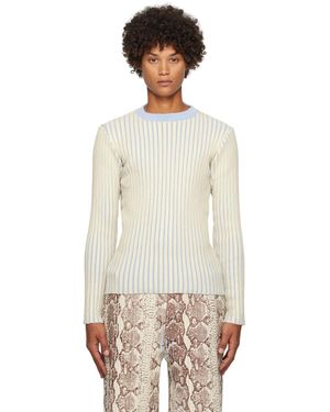 Stanley Raffington Ssense Exclusive Off- & Sweater - Natural