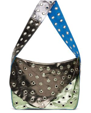 SC103 Record Messenger Bag - Blue